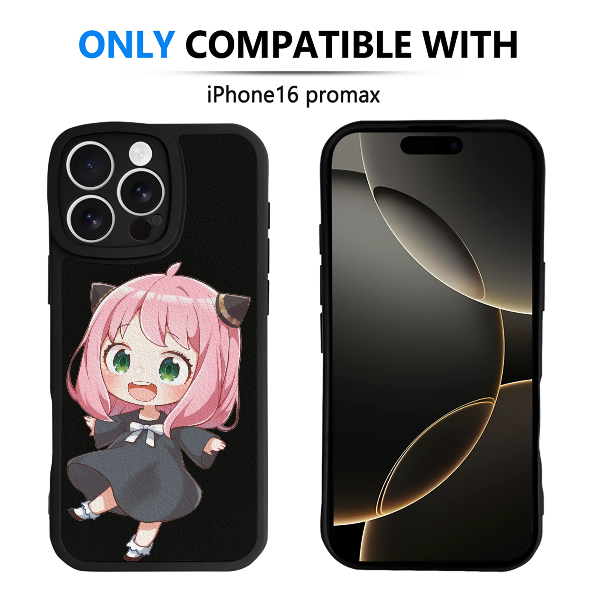 （画像用） SPY×FAMILY间谍家家酒 【iPhone 16シリーズ対応】シリコンスマホケース（レザー調） 材質：シリコン